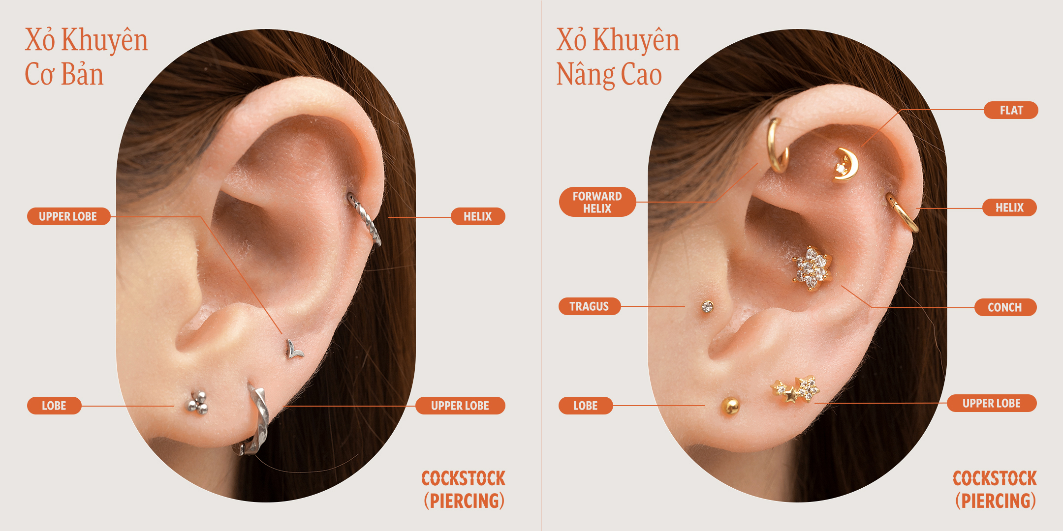 Những điều cần biết về bấm lỗ tai, xỏ khuyên tai | Thời Đại