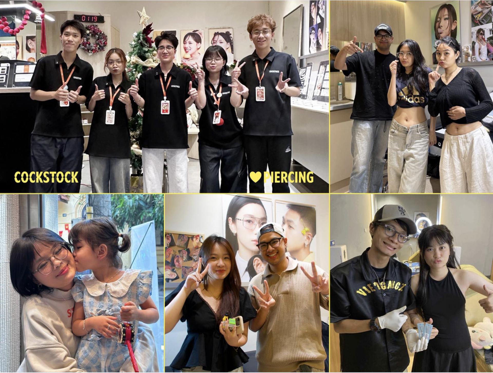 COCKSTOCK - Địa chỉ xỏ khuyên và cung cấp khuyên xỏ an toàn chuẩn y khoa