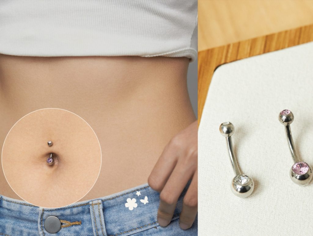 Rốn lồi có xỏ khuyên được không